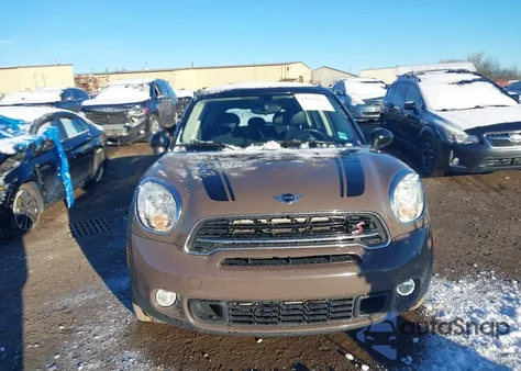 2015 Mini Countryman Cooper S z USA, uszkodzony, nr VIN WMWZC3C56FWT02726
